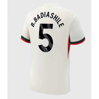 Billige Fotballdrakt Chelsea Benoit Badiashile #5 Replika Bortedrakt 2025-26 Kortermet